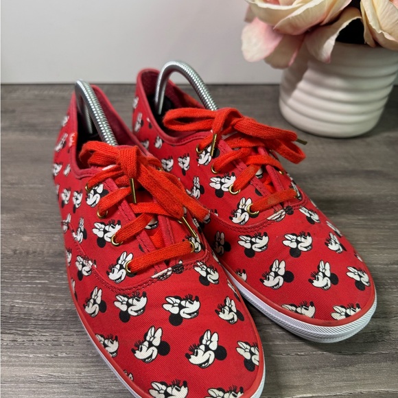 Keds x Disney Minnie Mouse canvas sneakers Womens 11 EUC - Picture 3 of 8
